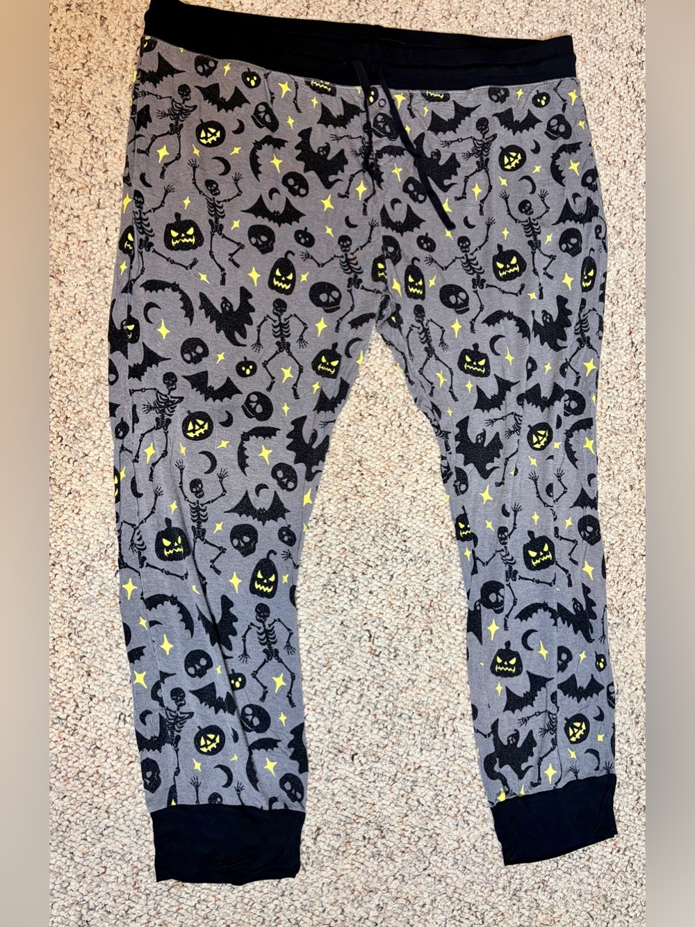 Little Sleepies “Glowing Ghouls” Bamboo Pants Sz XXL